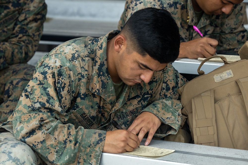 Basic Machine Gunner Course Live Fire Range