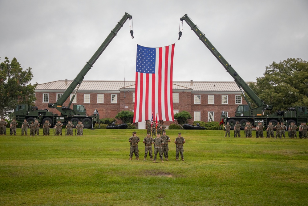 8th Engineer Support Battalion Change of Command