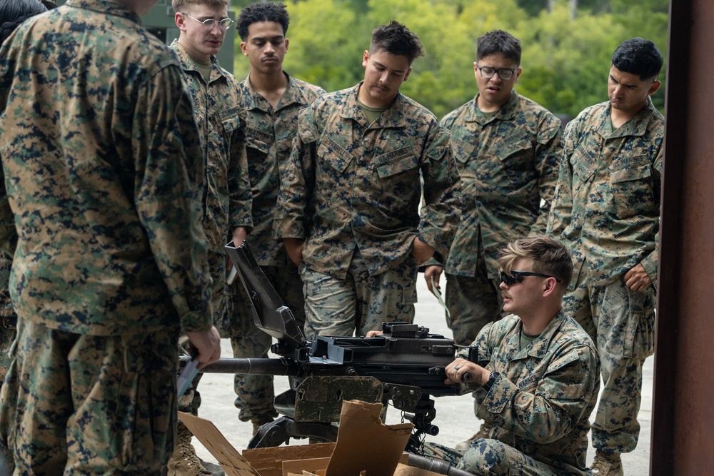 Basic Machine Gunner Course Live Fire Range