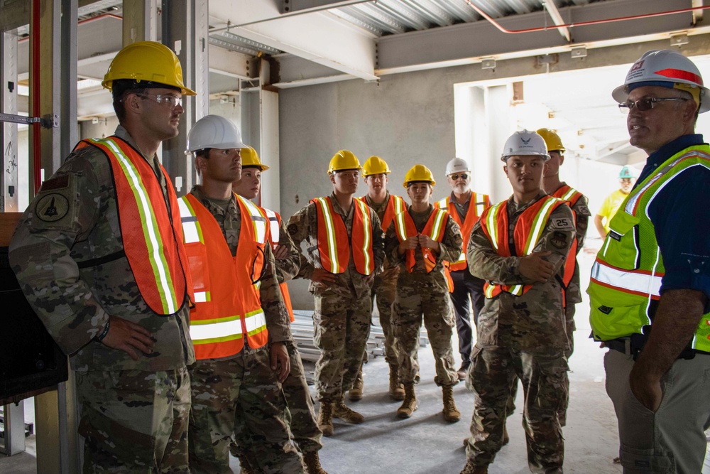 USAFA Cadets visit Tyndall's Natural Disaster Recovery Division