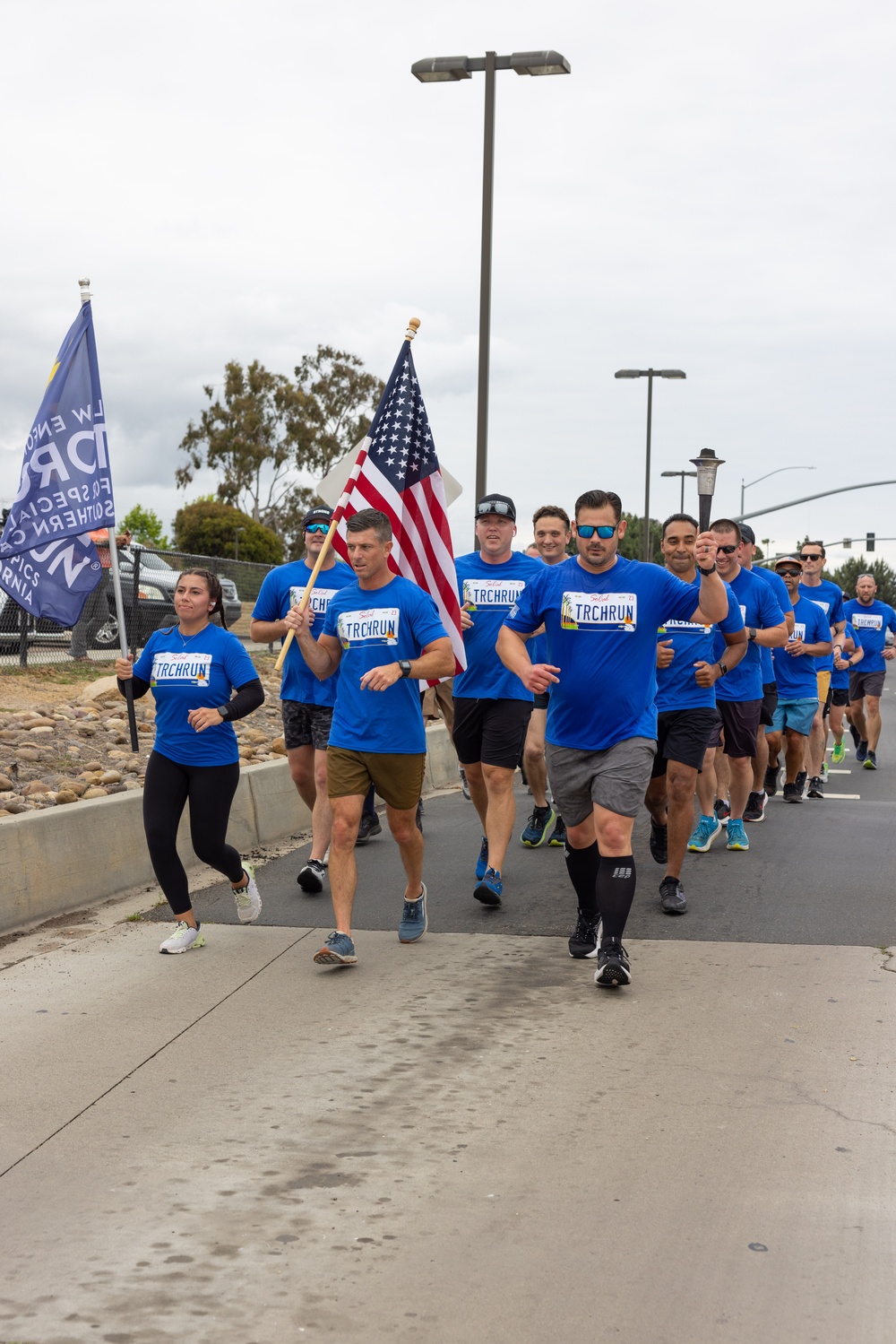 Camp Pendleton Police participate in 2023 Torch Run