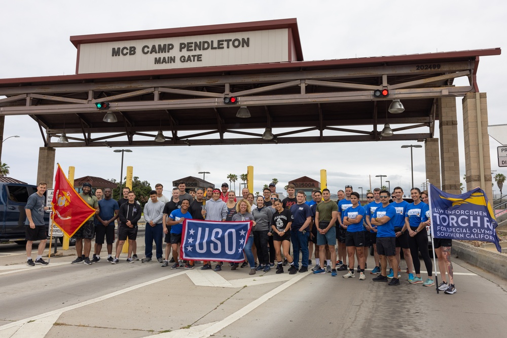 Camp Pendleton Police participate in 2023 Torch Run