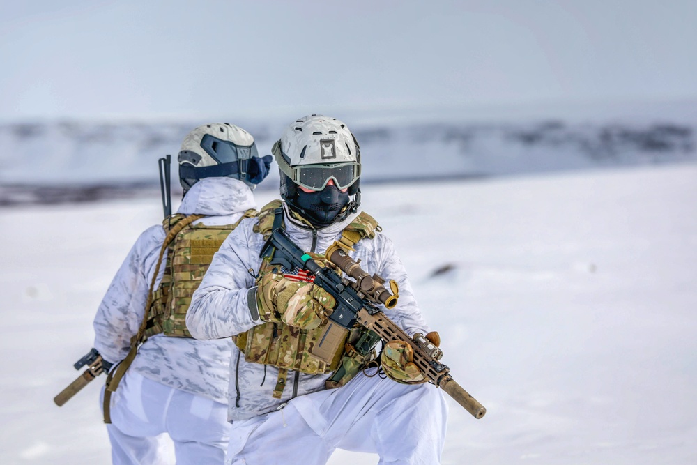 Special Forces Operators conduct cold weather training