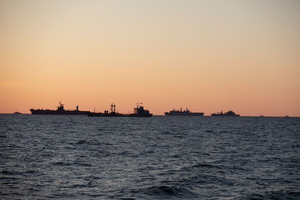 Standing NATO Maritime Group 1 participates in exercise Baltic Operations 2023.