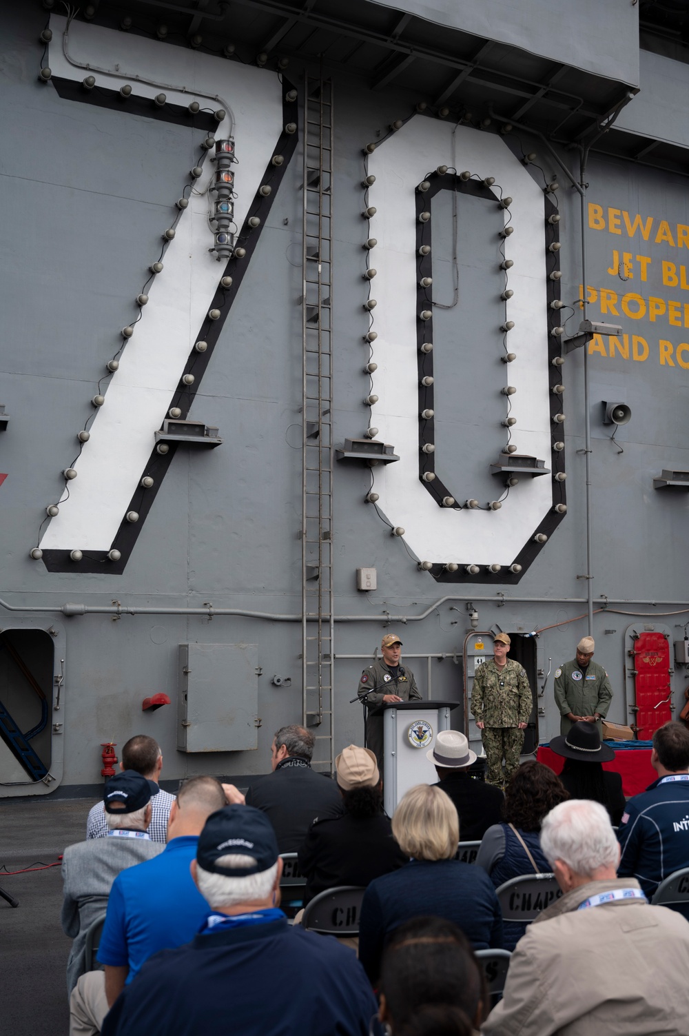 NERE23 Kickoff on CVN 70