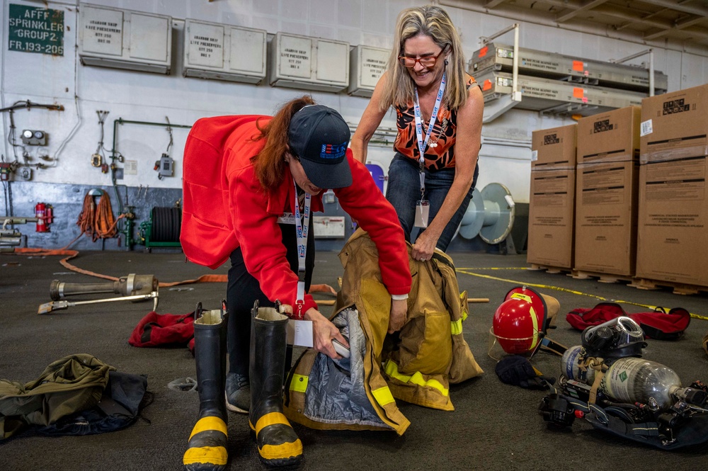 NERE23 Kickoff on CVN 70