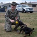 NERE23 Participants Interact With Military Working Dogs