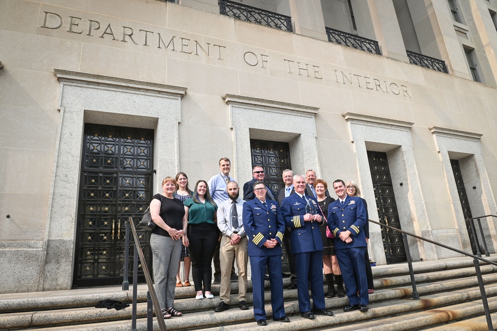 Coast Guard Sector Delaware Bay awarded for protection of migratory birds