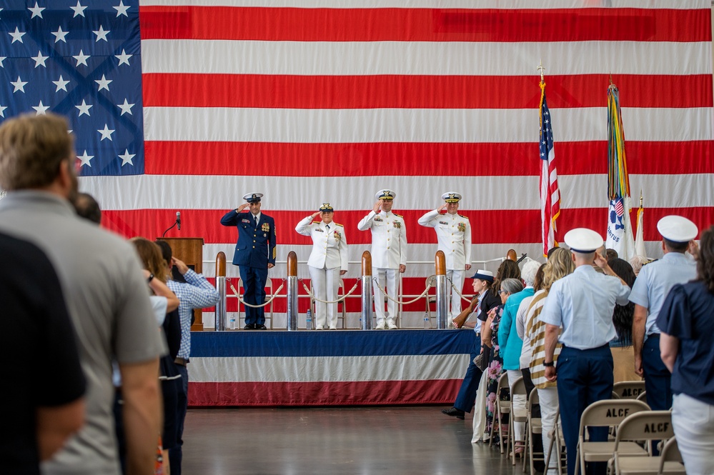 Aviation Logistics Center Change of Command