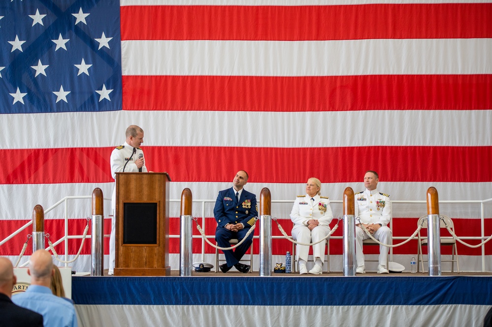 Aviation Logistics Center Change of Command Ceremony