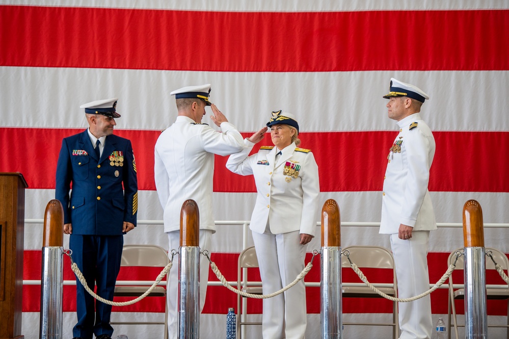 Aviation Logistics Center Change of Command Ceremony