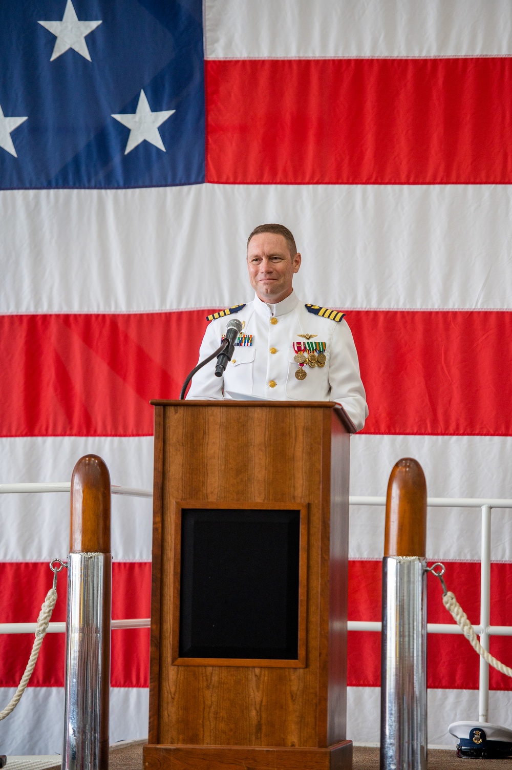 Aviation Logistics Center Change of Command