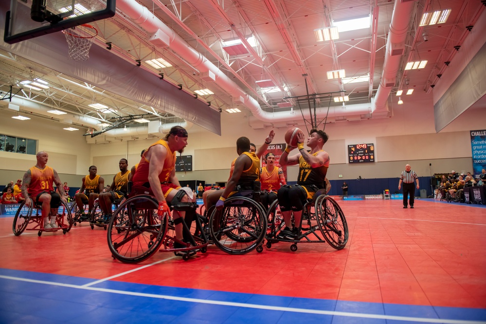2023 DoD Warrior Games Challenge Wheelchair Basketball