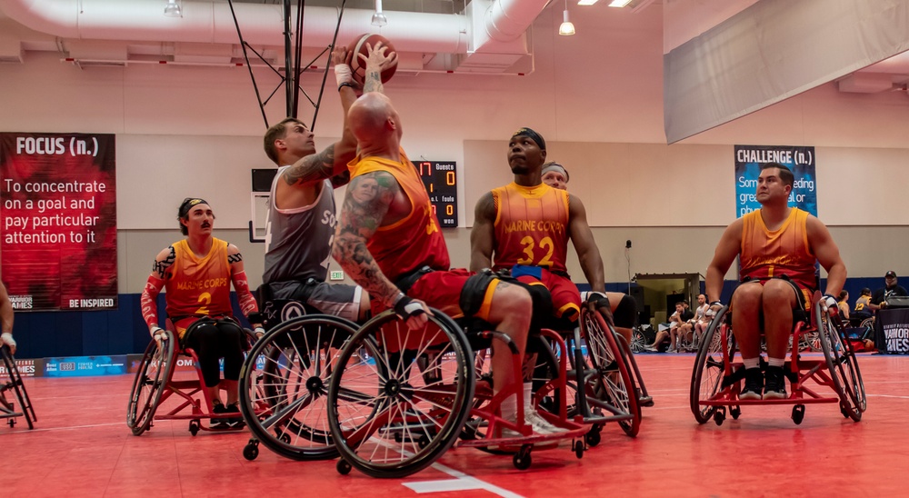2023 DoD Warrior Games Challenge Wheelchair Basketball