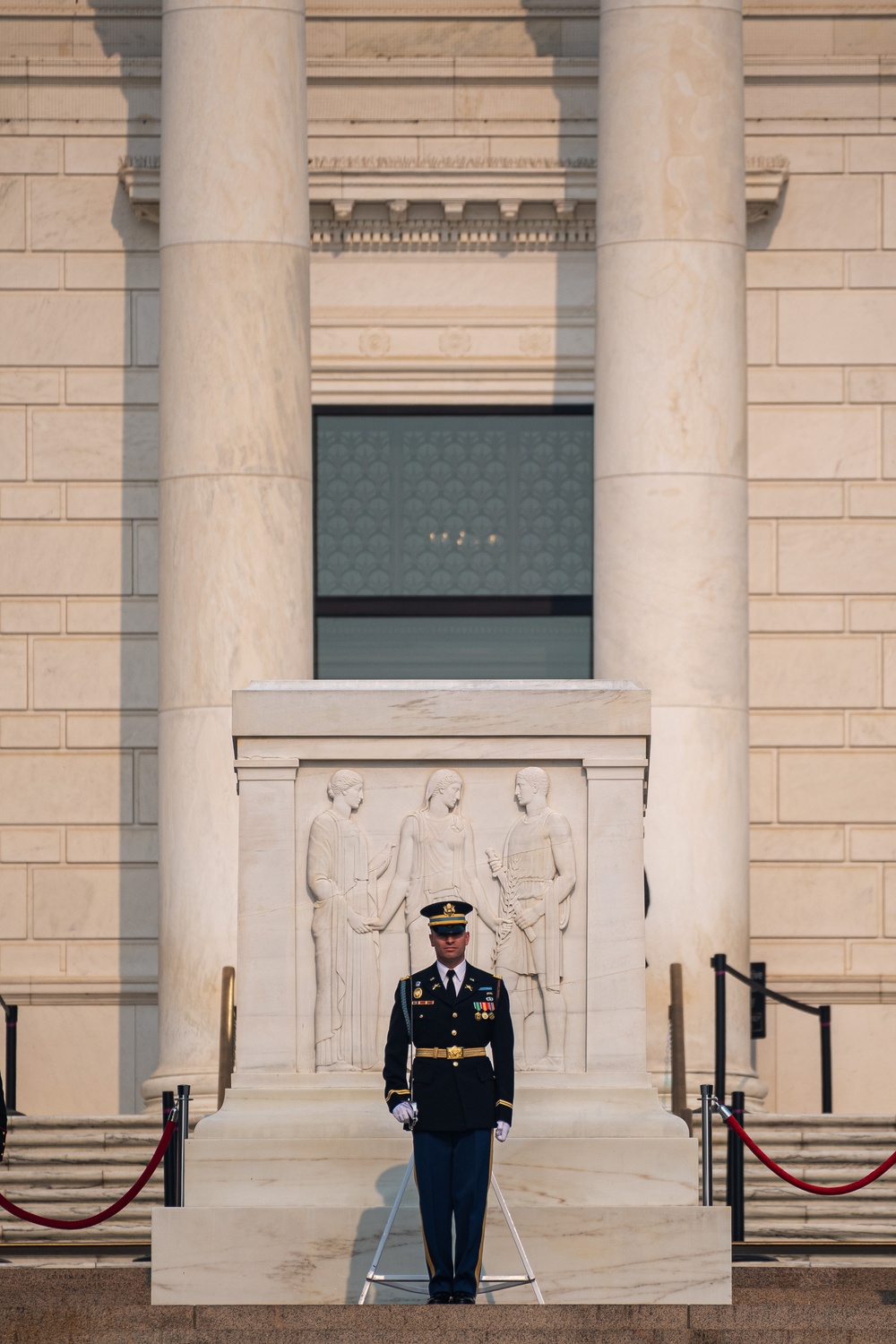 Prime Minister of United Kingdom Lays Wreath at Arlington National Cemetery