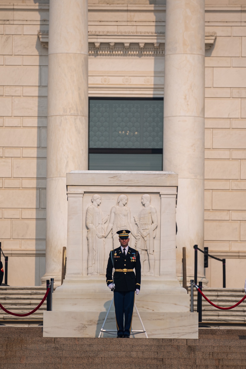 Prime Minister of United Kingdom Lays Wreath at Arlington National Cemetery