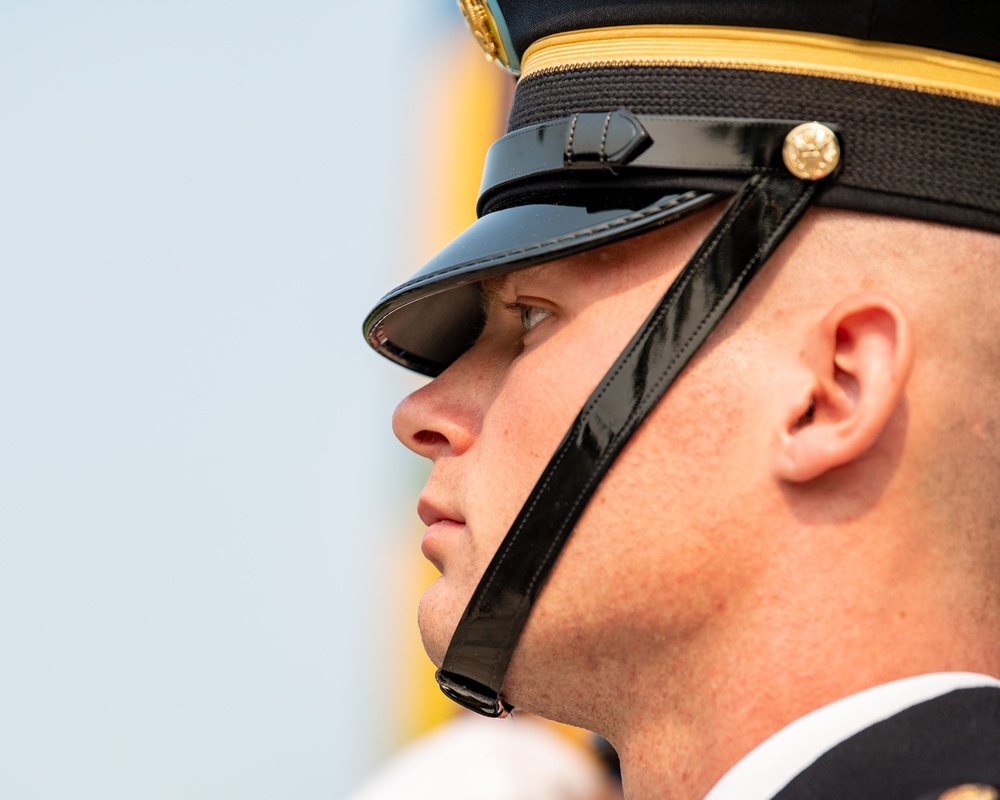 Prime Minister of United Kingdom Lays Wreath at Arlington National Cemetery