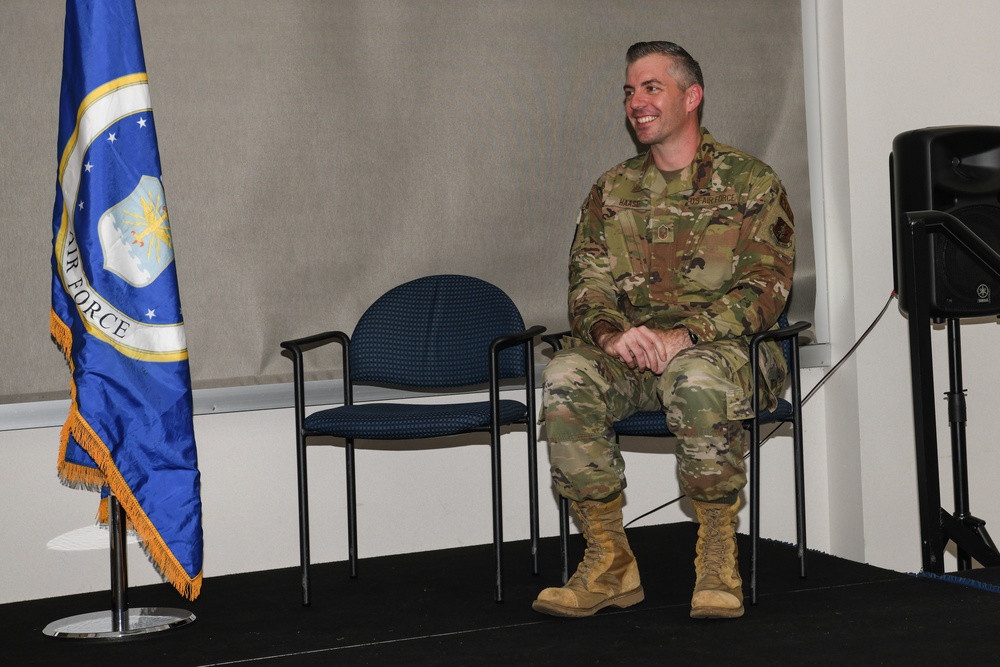 Senior Master Sgt. Jason Haase promotes to Chief