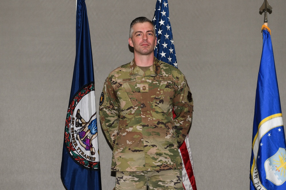 Senior Master Sgt. Jason Haase promotes to Chief