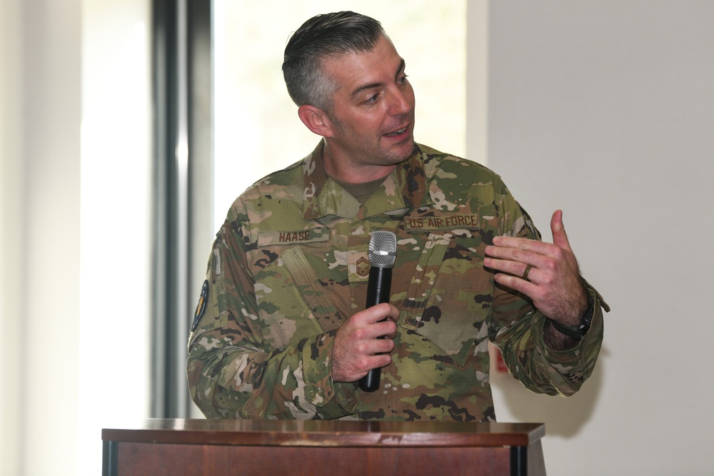 Senior Master Sgt. Jason Haase promotes to Chief