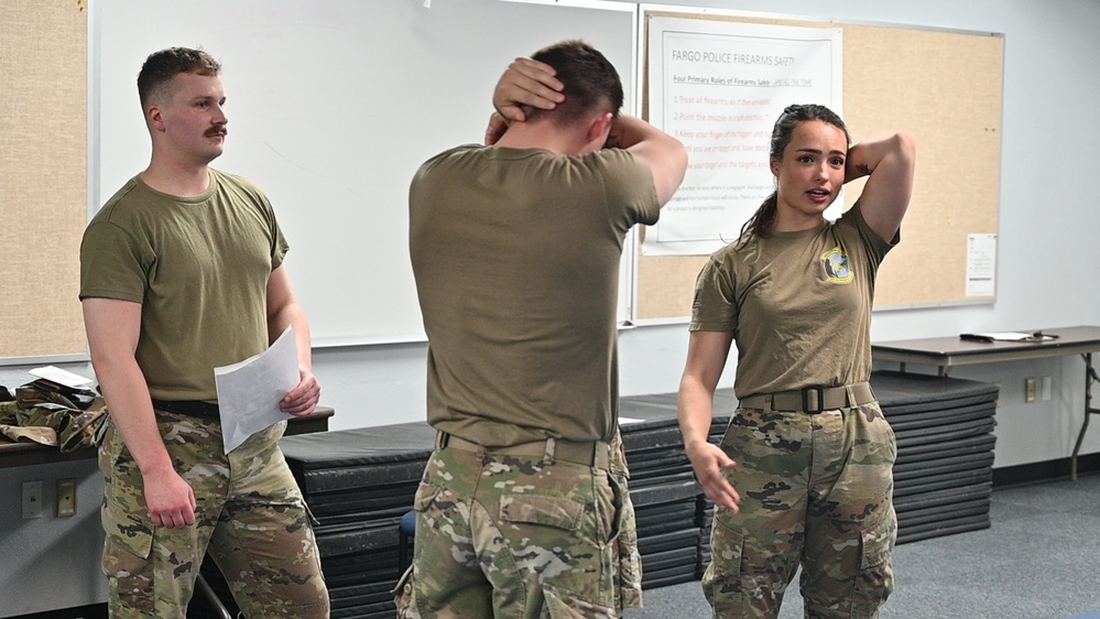 119th SFS Combatives Training