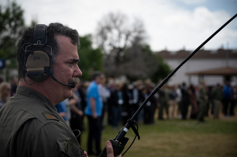 NERE23 Participants Observe a Helicopter Demonstration Courtesy of HSC-85