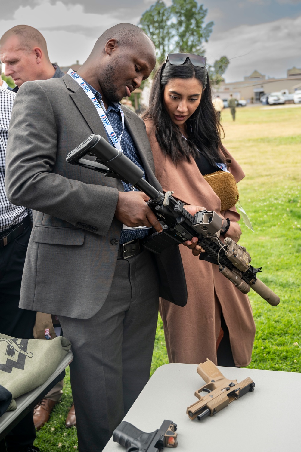 NERE23 Participants Visit Static Display Courtesy of SEAL Team 17