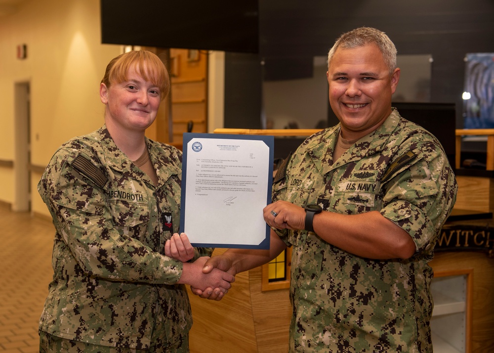 Naval Submarine Base Kings Bay Frocking Ceremony