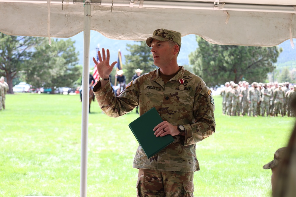 1-8 Infantry - Change of Command