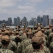 Abraham Lincoln hosts enlisted pinning ceremony