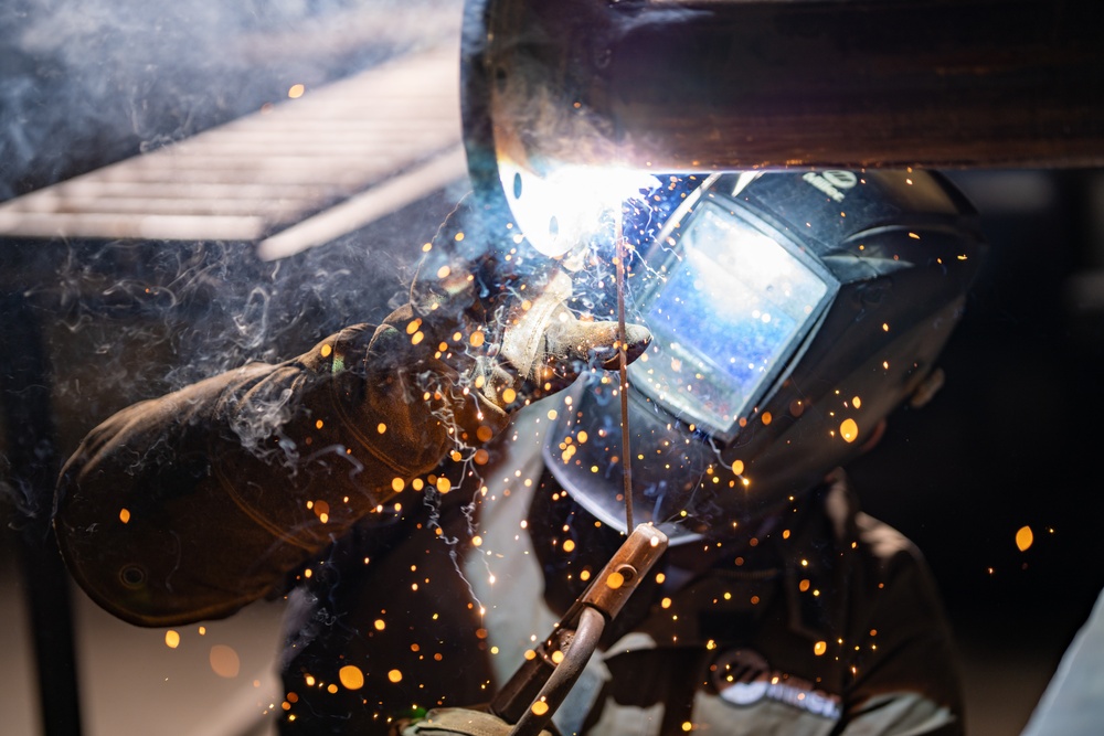 502d Civil Engineer Squadron Welding shop
