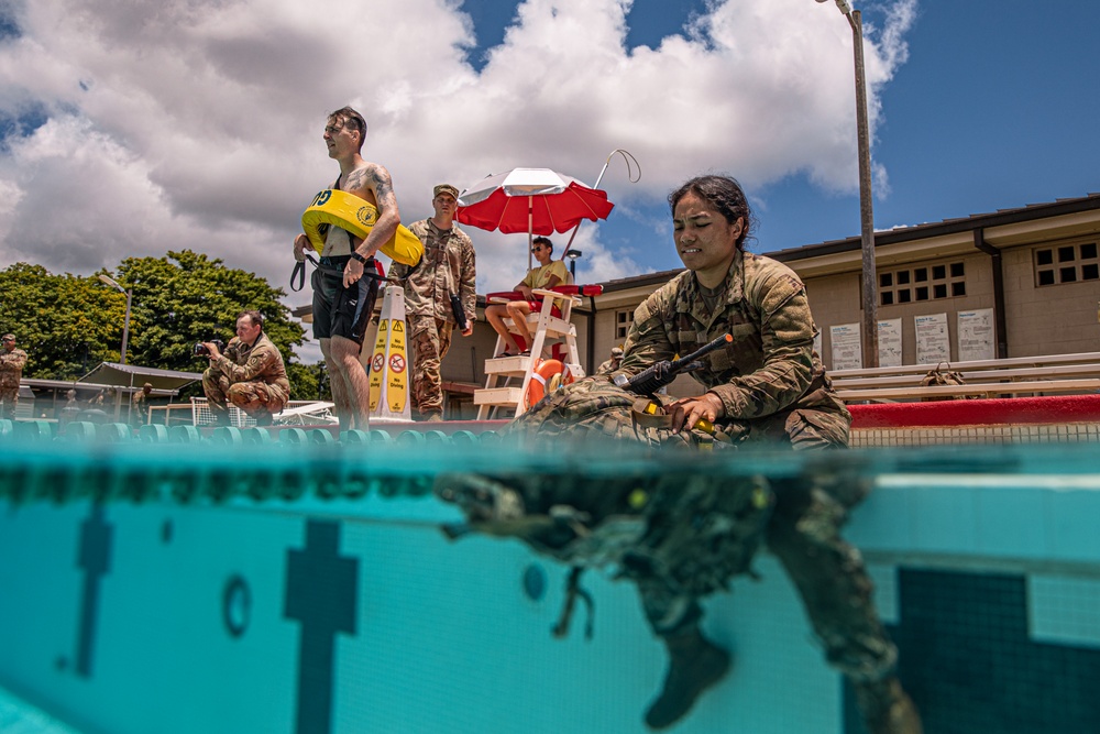 USARPAC BSC 2023: Combat Water Survival Training