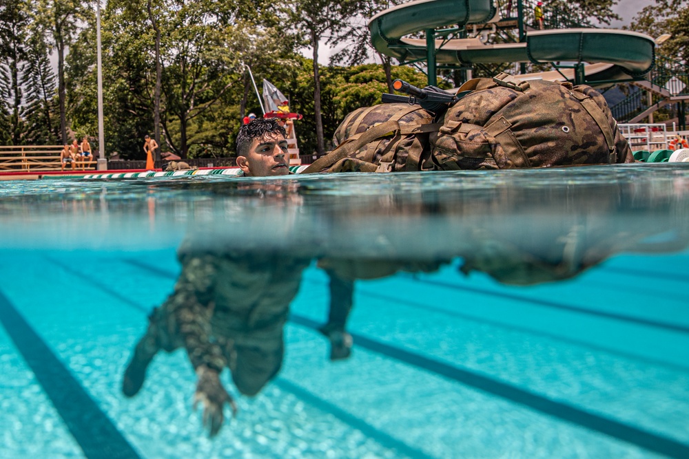 USARPAC BSC 2023: Combat Water Survival Training