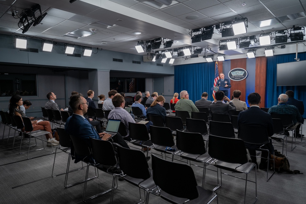 Pentagon Press Briefing