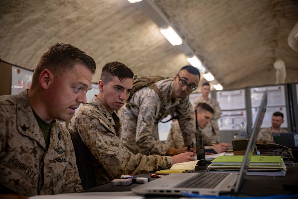 MAGTF-25 Conducts a Command Post Exercise at ITX 4-23