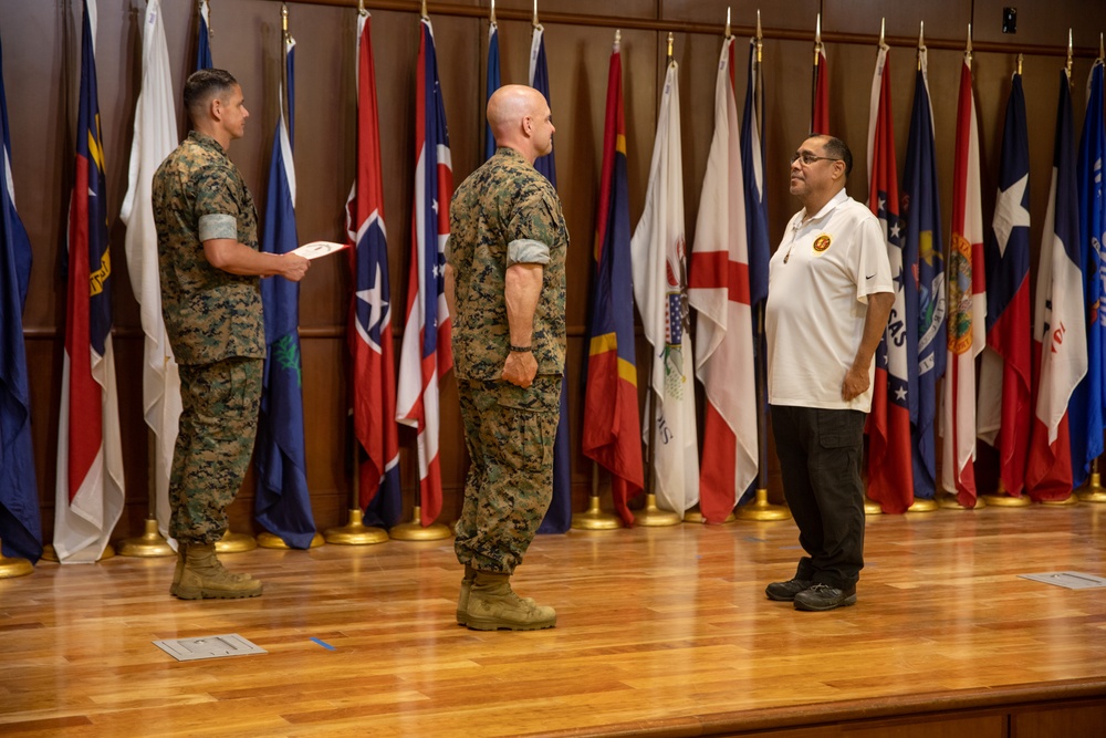 Marine Forces Reserve Civilian Award Ceremony