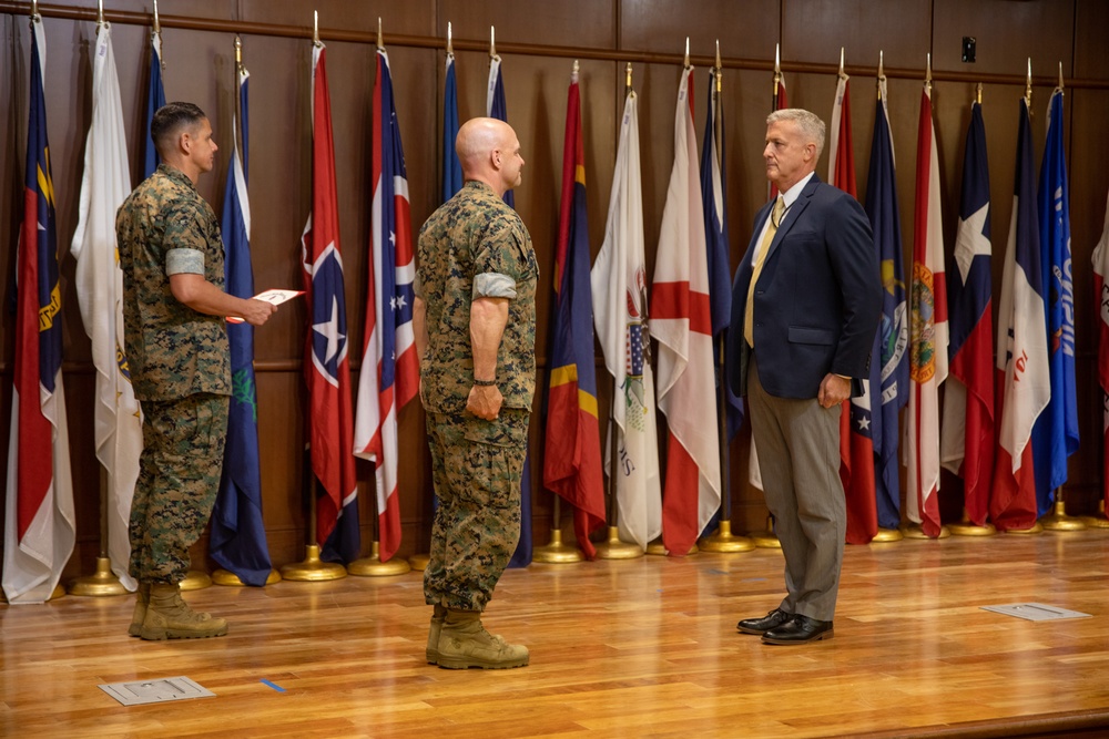 Marine Forces Reserve Civilian Award Ceremony