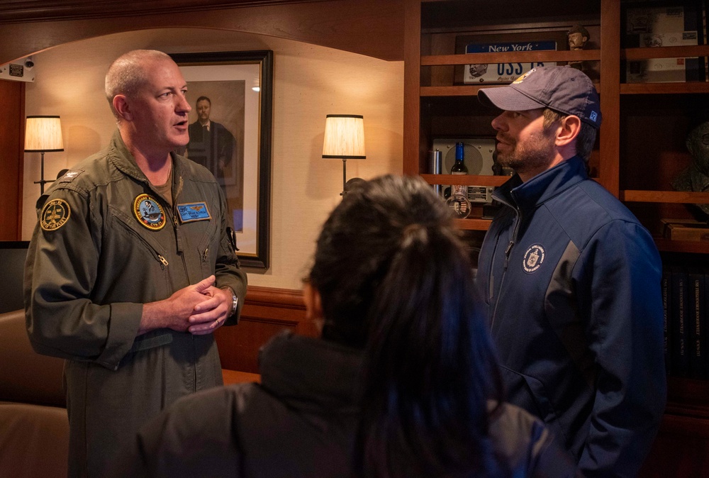 USS Theodore Roosevelt (CVN 71) U.S. Rep. Swalwell Visit