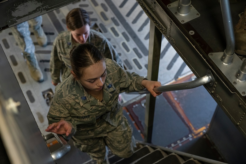 AFJROTC cadets experience 176th Wing mission during JBER visit