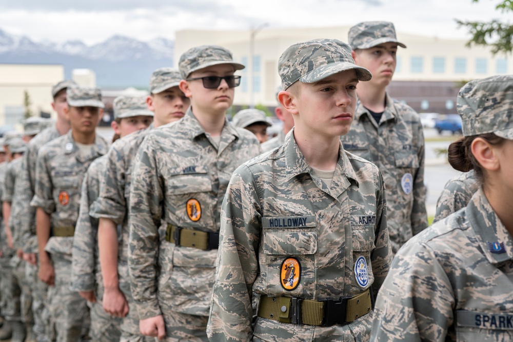 AFJROTC cadets experience 176th Wing mission during JBER visit