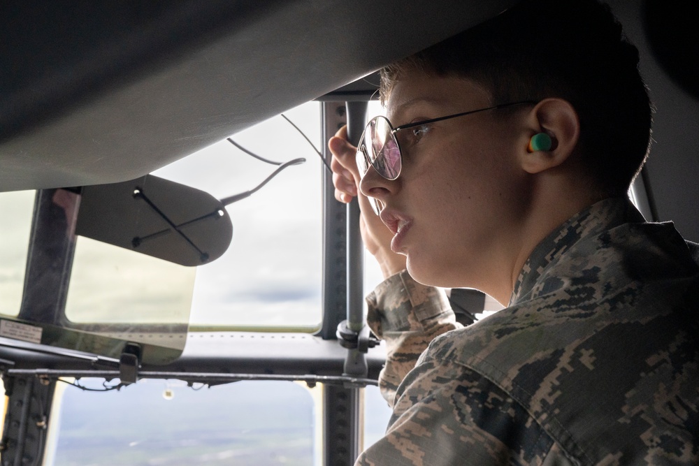 AFJROTC cadets experience 176th Wing mission during JBER visit