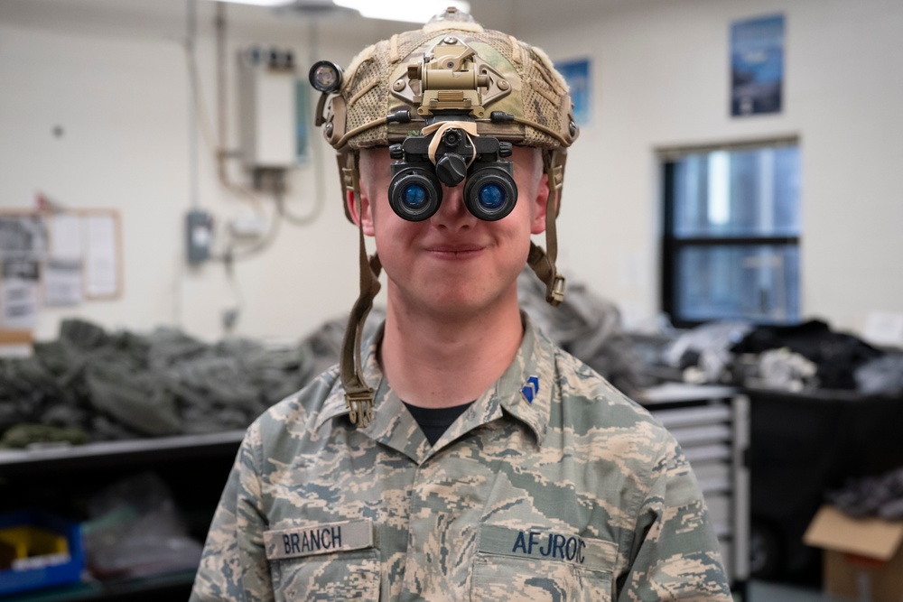 AFJROTC cadets experience 176th Wing mission during JBER visit