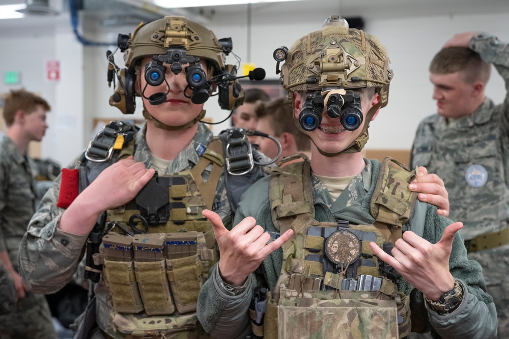 AFJROTC cadets experience 176th Wing mission during JBER visit