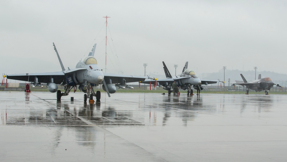 MAG-12 Squadrons Operate in All Weather Conditions