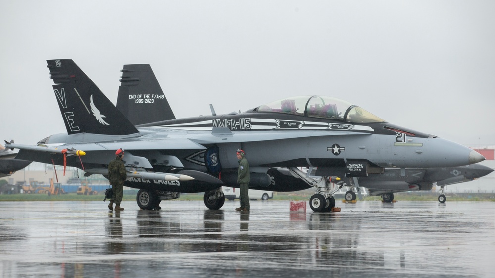 MAG-12 Squadrons Operate in All Weather Conditions