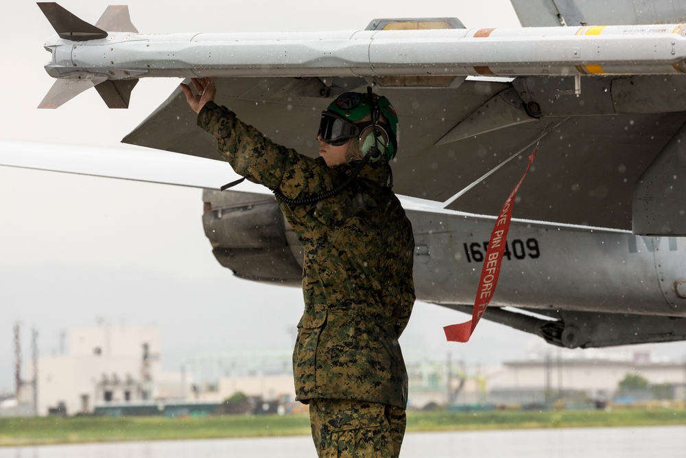 MAG-12 Squadrons Operate in All Weather Conditions