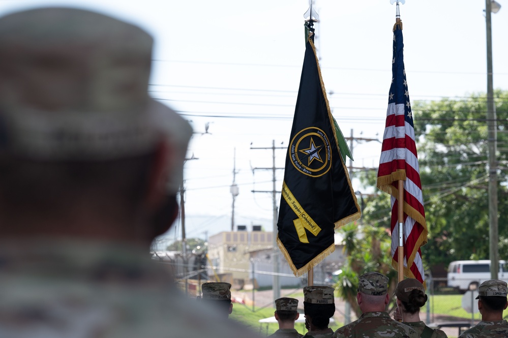 ARFOR hosts change of command