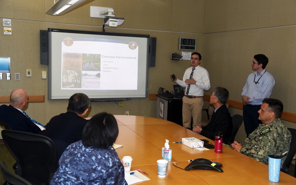 Japan’s National Defense Medical College visits NAMRU San Antonio