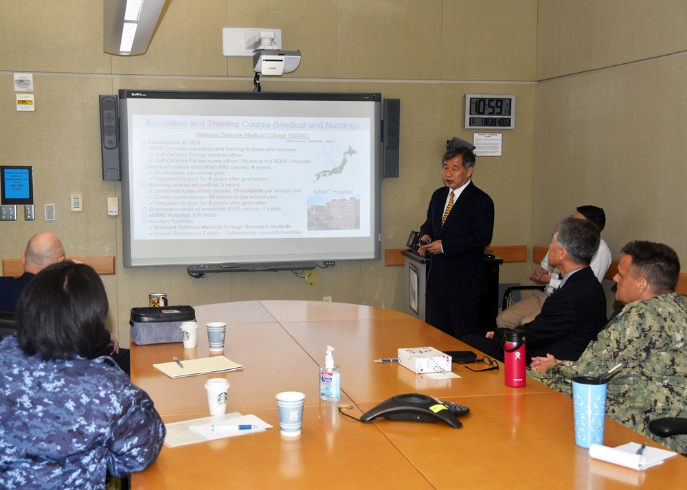 Japan’s National Defense Medical College visits NAMRU San Antonio