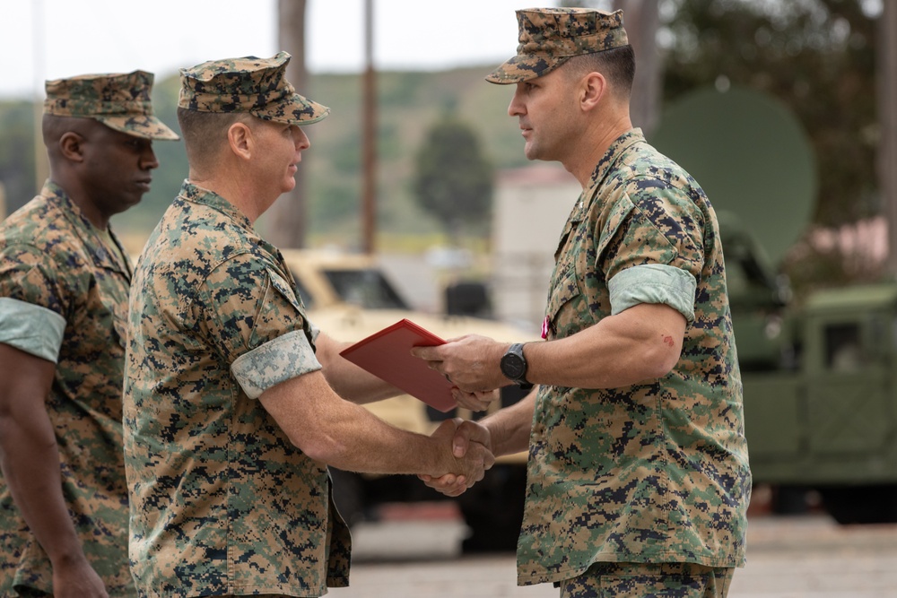 9th Communication Battalion Change of Command